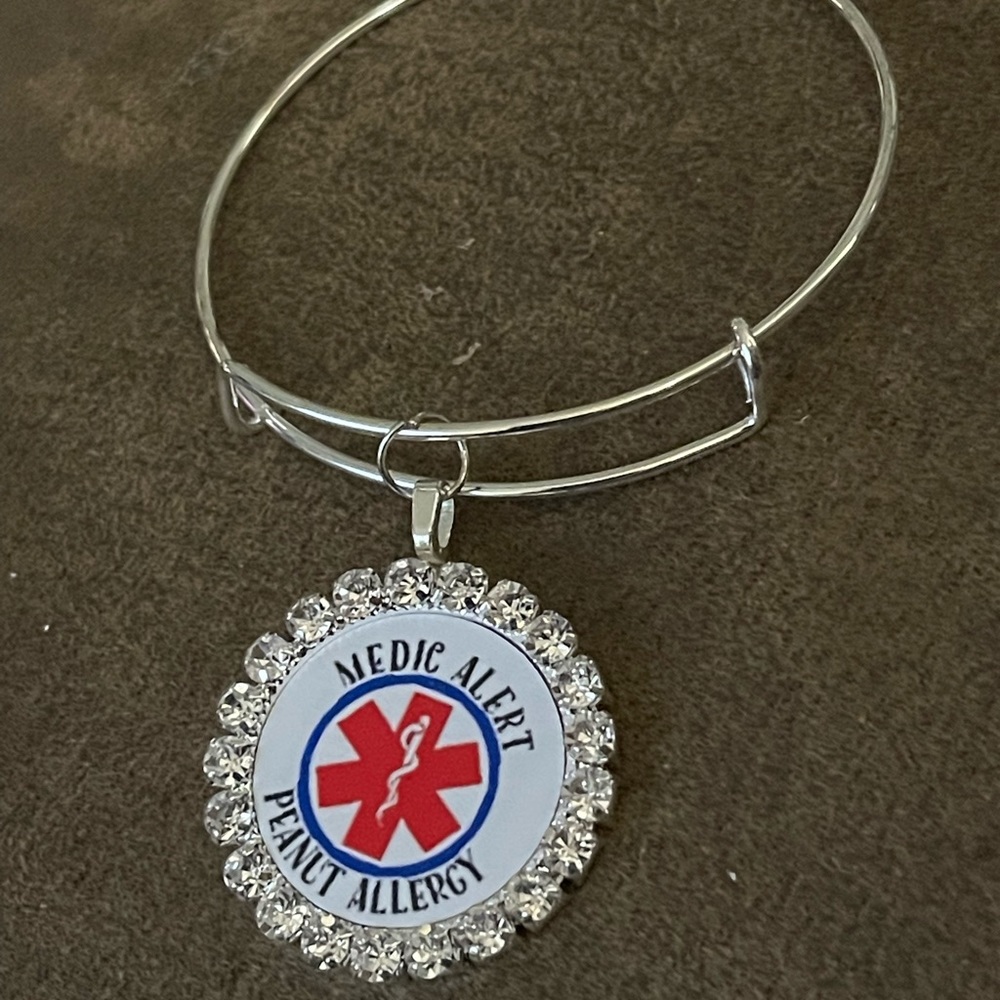 Peanut allergy bracelet